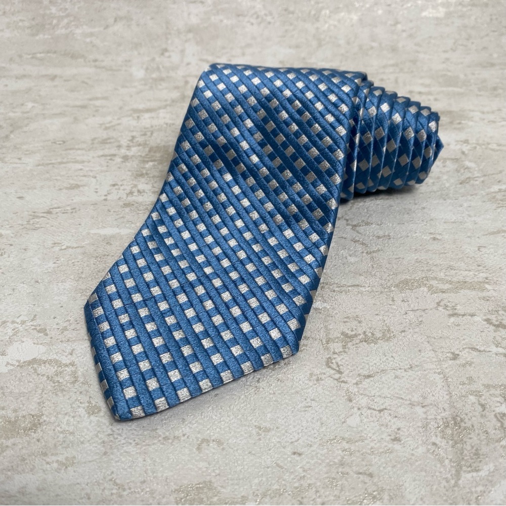 Miceli Checkered Weave Neck Tie